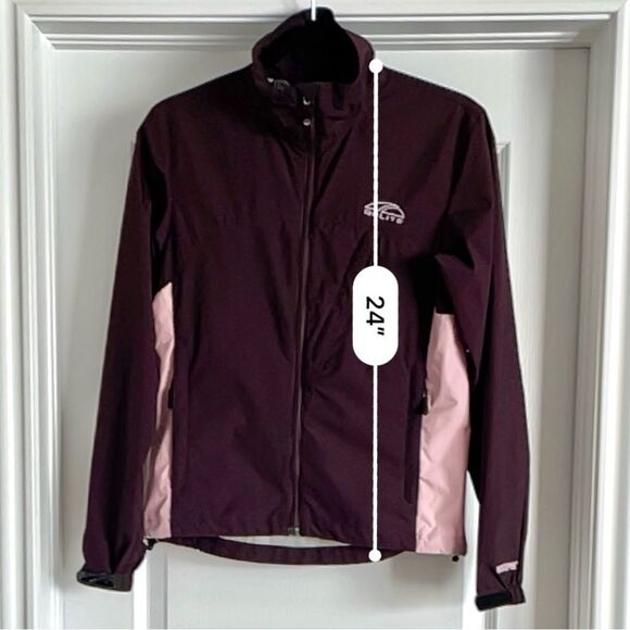 GoLite Windstopper Jacket Womens Burgundy Pink - Picture 4 of 10